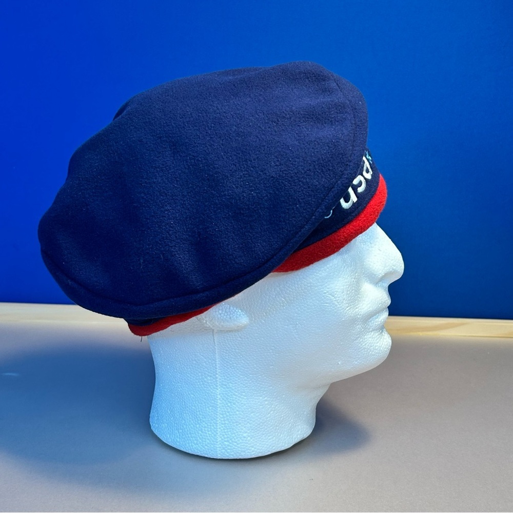 Roots Blue and Red USA 2002 Beret - Picture 5 of 9